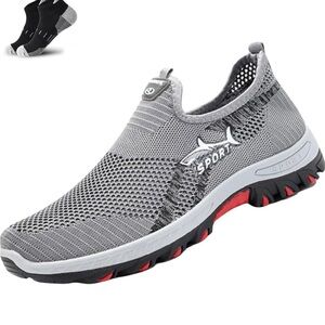 Gray Sport Mesh Men's Shoes